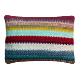 Vintage turkish handmade cushion cover , 30 x 50 cm