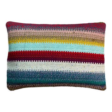 Vintage turkish handmade cushion cover , 30 x 50 cm
