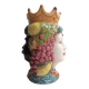 Vasi a forma di teste di moro siciliane in ceramica