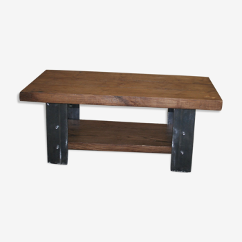 Industrial style coffee table