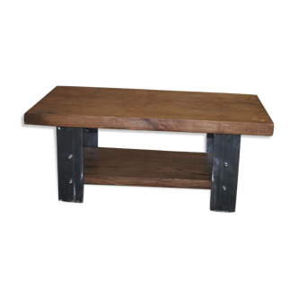 Table basse style industriel