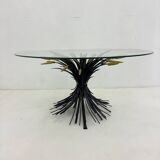 Wheat sheaf coffee table , 1970s
