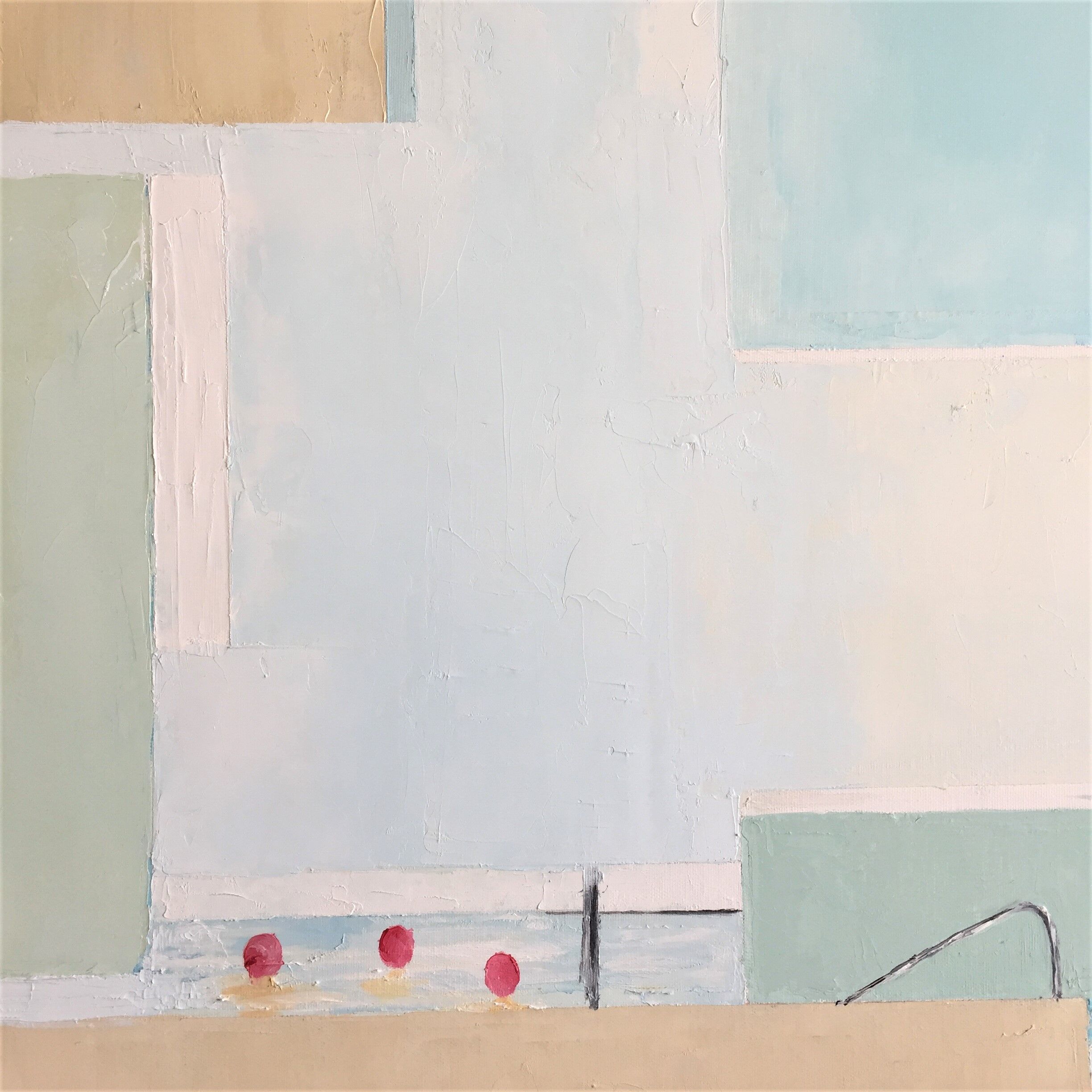 Tableau/ peinture de la piscine "les bains de Docks" au Havre
