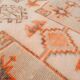 Vintage Turkish Oushak rug 128x258 cm