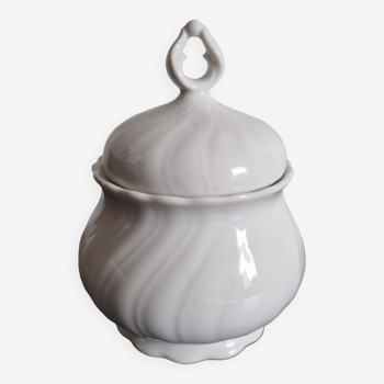 Porcelain sugar bowl