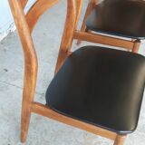 Lot de 4 chaises design scandinave