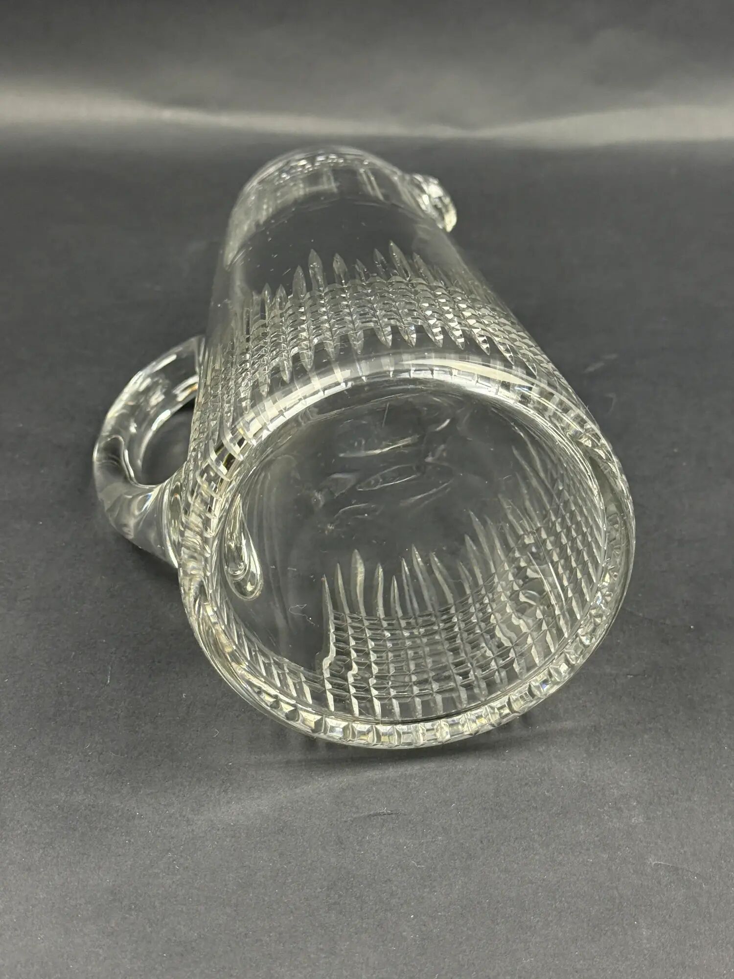 Baccarat, Nancy model jug in crystal, 1908