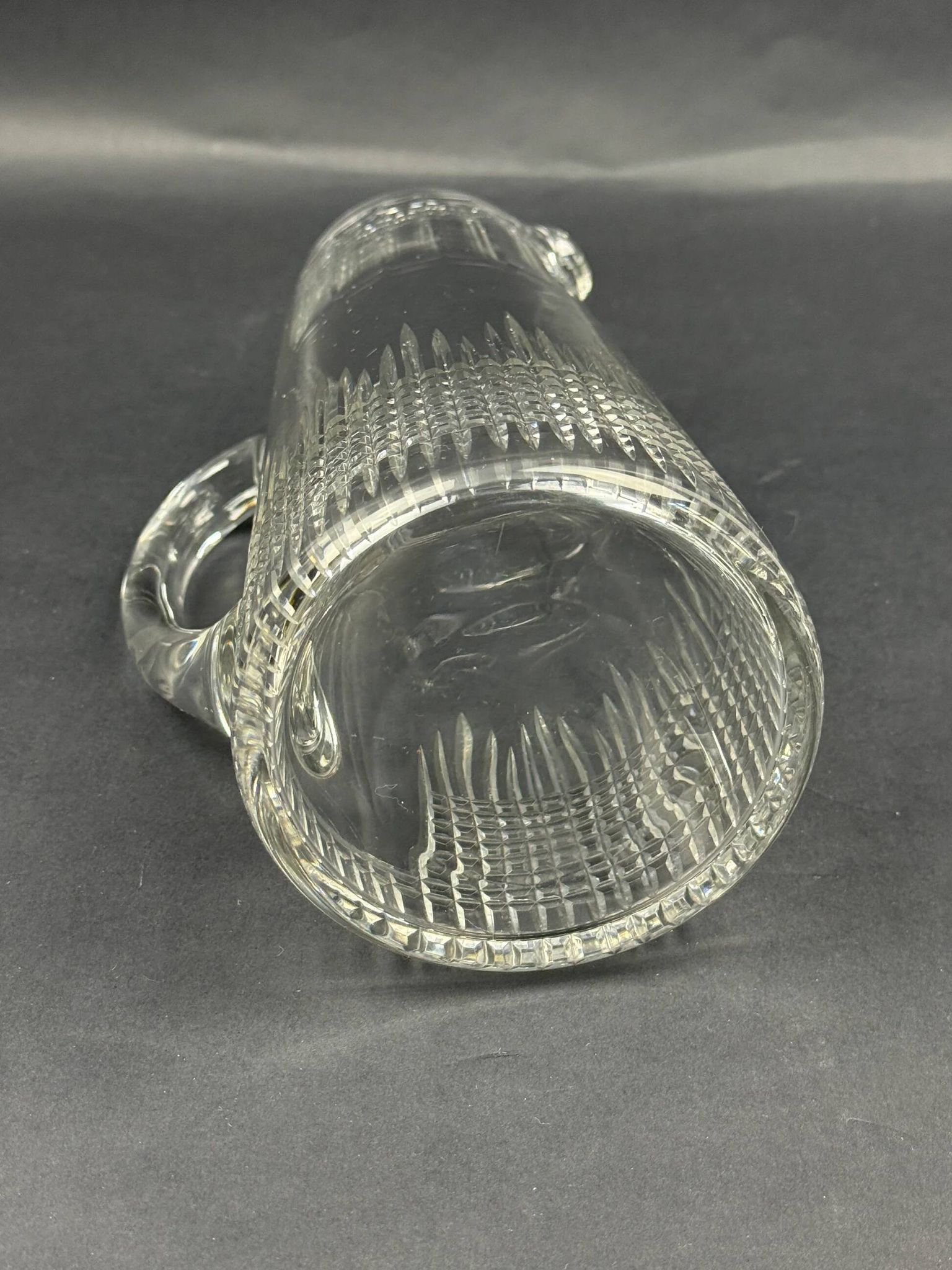 Baccarat, Nancy model jug in crystal, 1908
