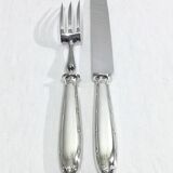 Christofle – silver metal crossed ribbon cutting service