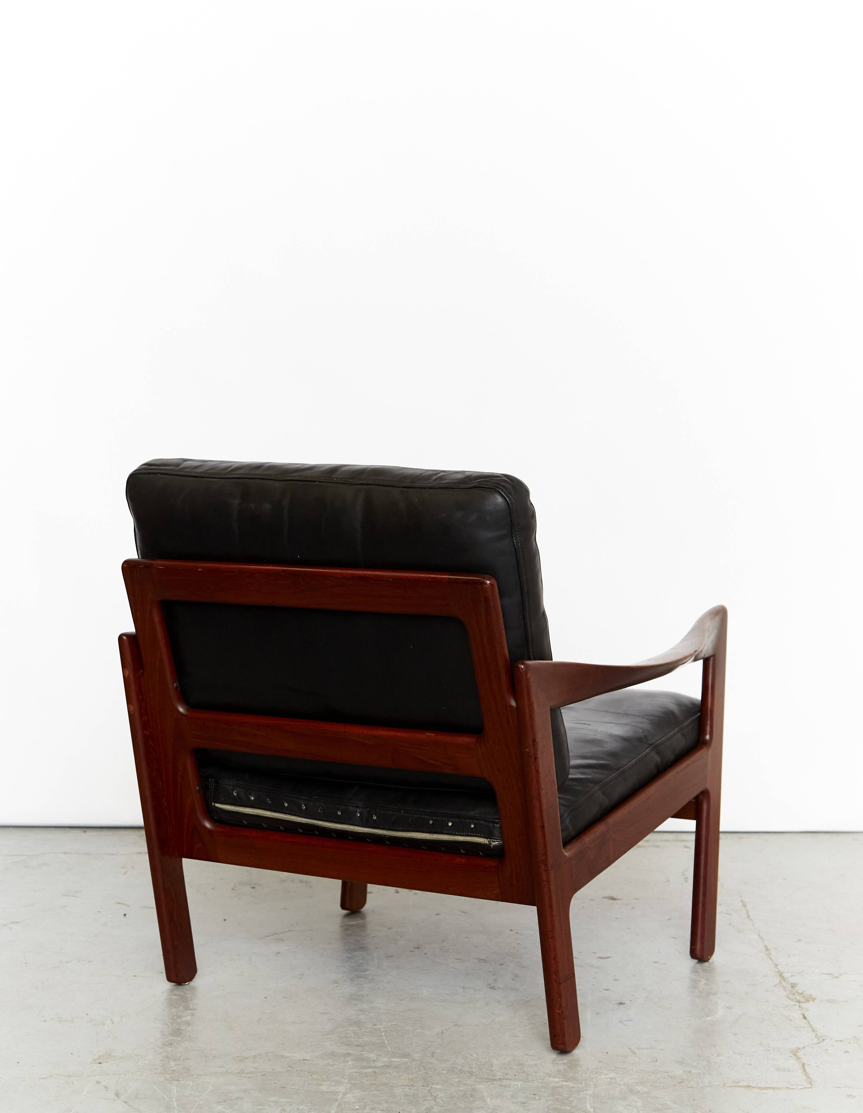 Mid-Century Easy Chair by Illum Wikkelsø for Niels Eilersen