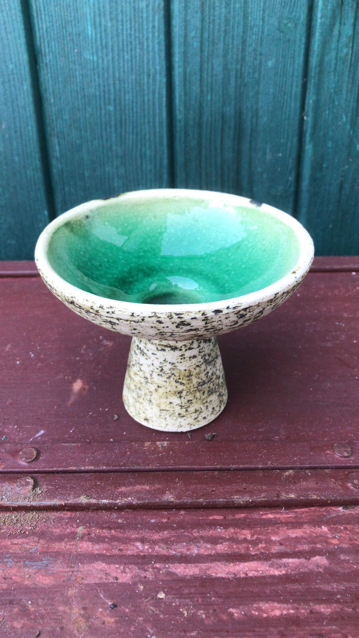 Ceramic candle holder