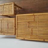 Pull out tables in banbou