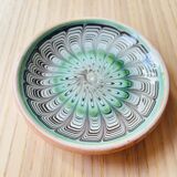 Romanian handicraft ceramic plate