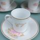 Service à café en porcelaine de Limoges