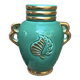 Verceram earthenware vase 1960