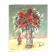 Huile sur Isorel, bouquet de fleurs, Bernard Marre