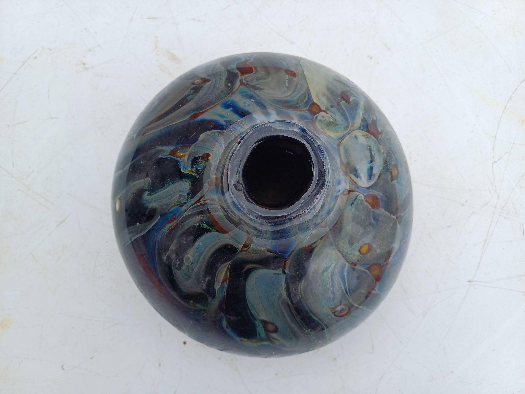 Vase en Pate de Verre de Louis Leloup , Val St Lambert