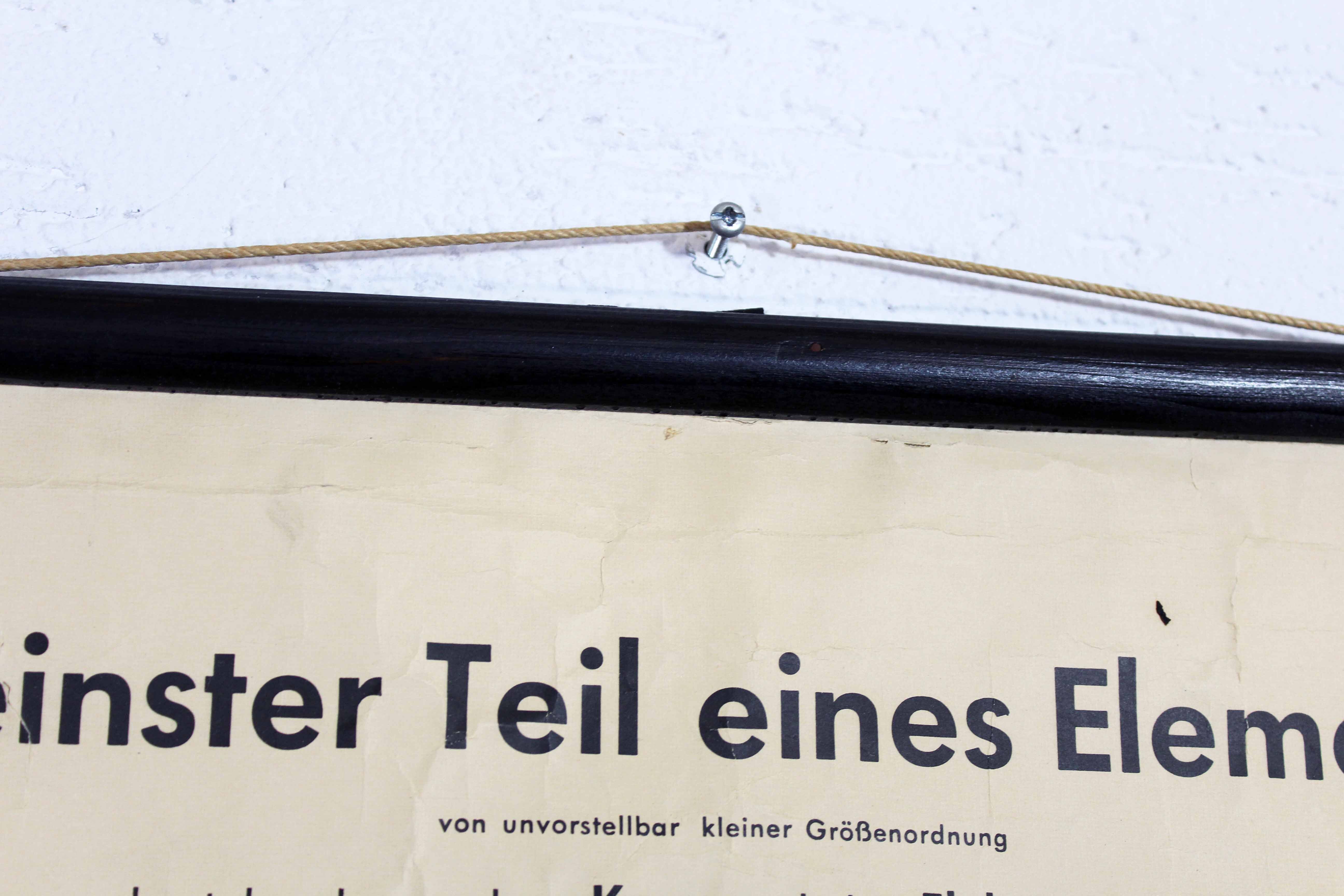 School poster Atome 1960