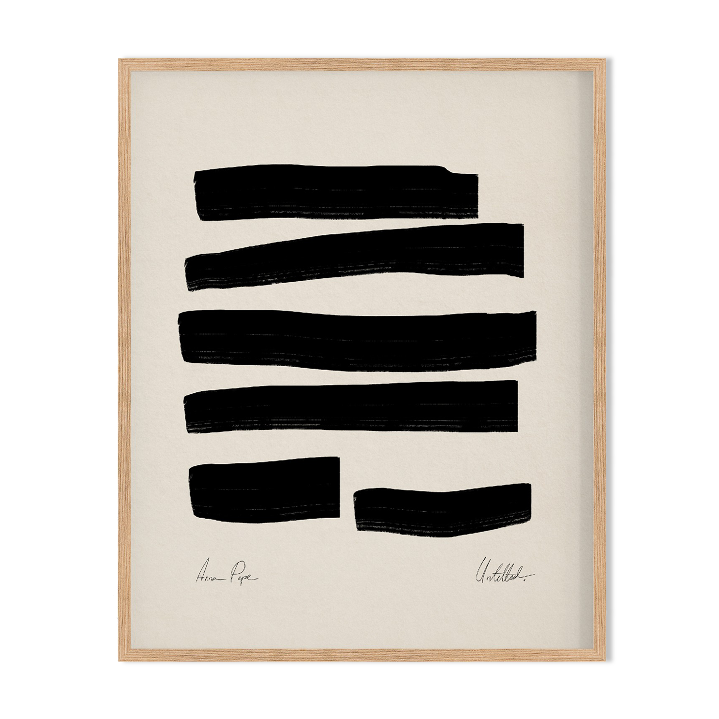 Impression d'art abstraite encadrée, impression giclée, 50 x 70 cm