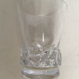 Set of six Daum glasses