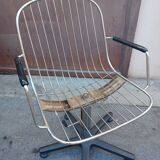 Paire de fauteuils,  80's