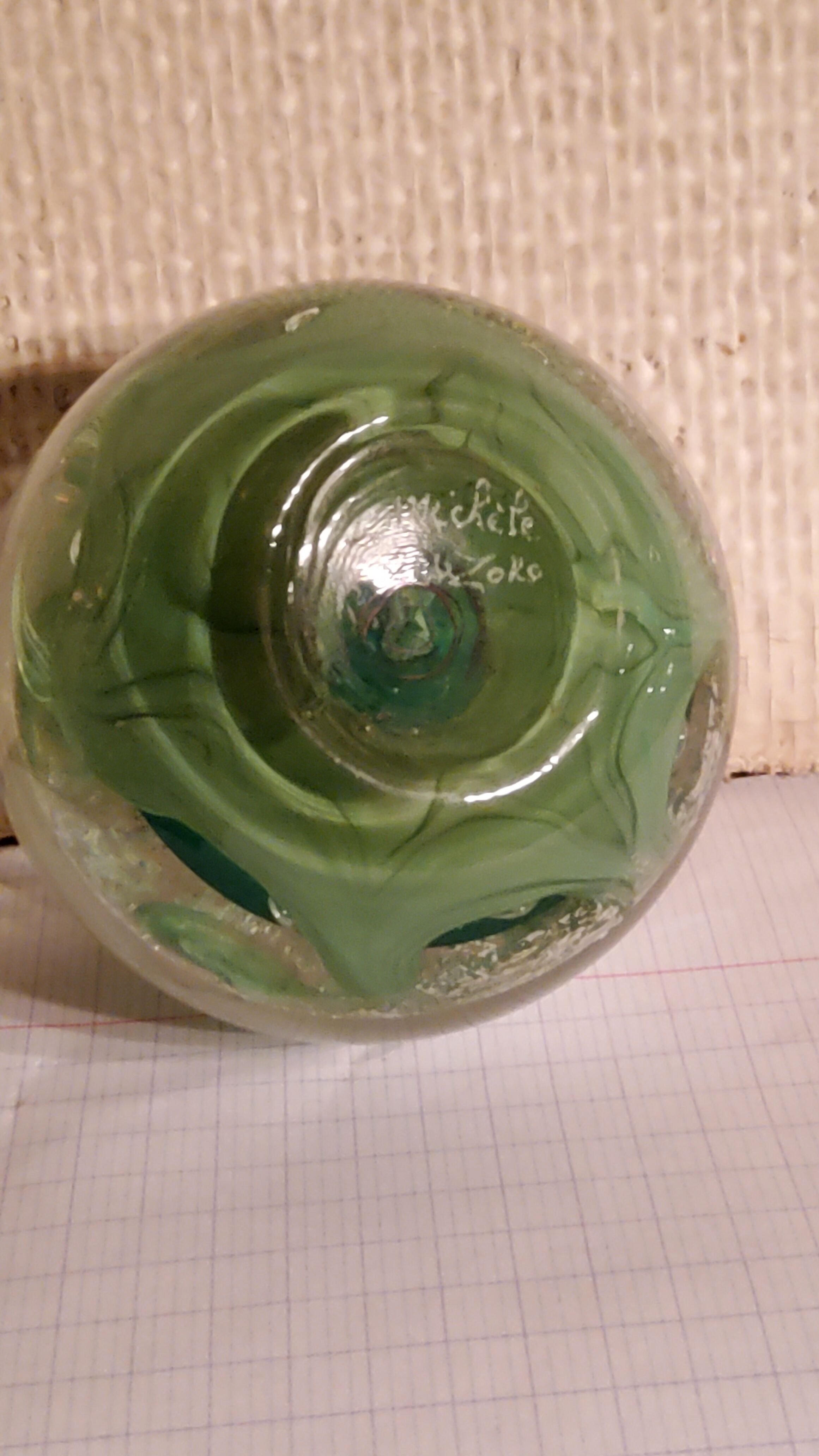 Sulphide presse papier by michèle luzoro