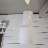 Vintage glass pendant light from the 60s