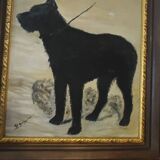 Cadre tableau chien