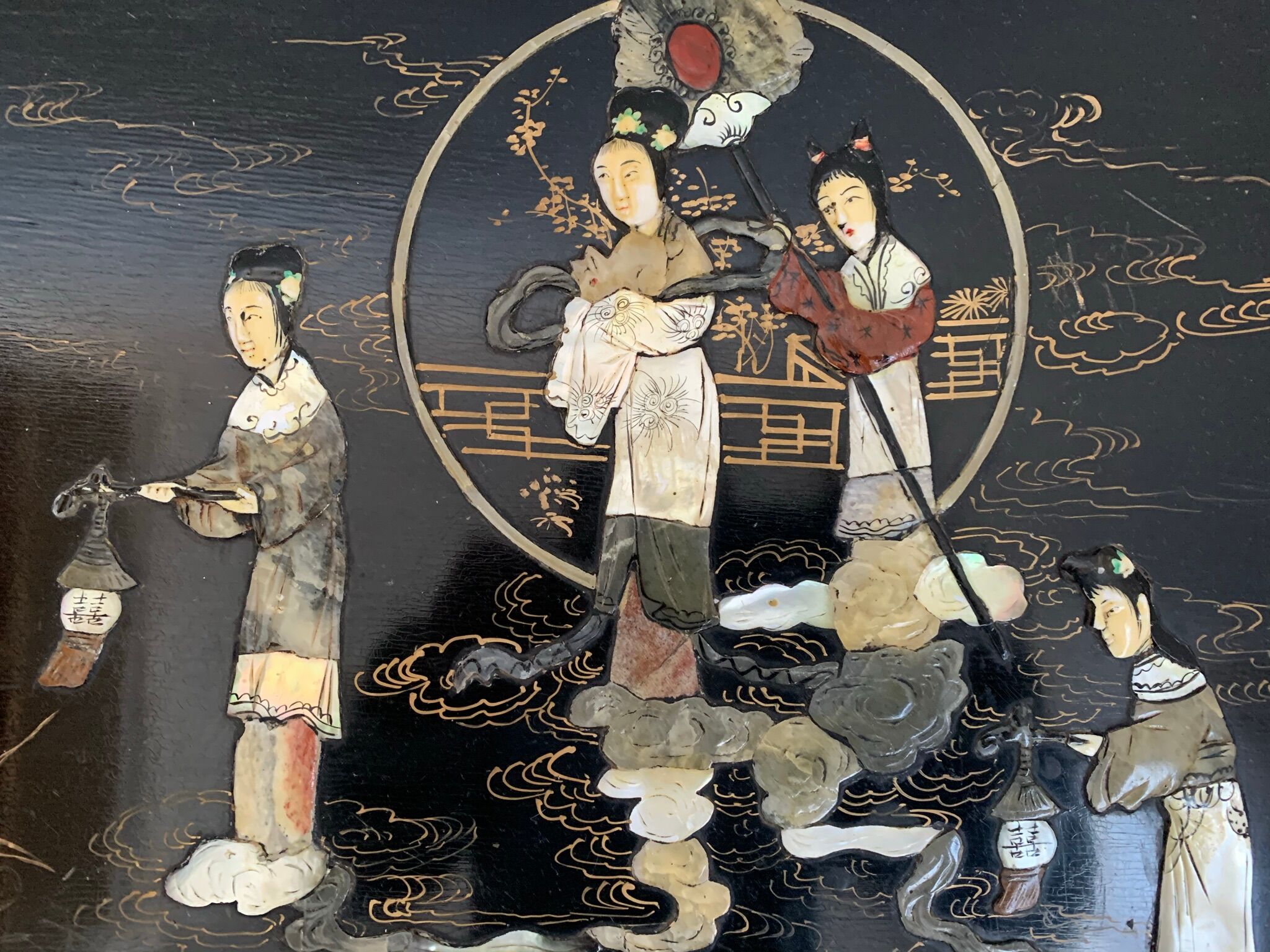 Table basse chinoise
