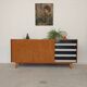 Enfilade U460 in white and black by Jiri Jiroutek for Interier Praha 1960