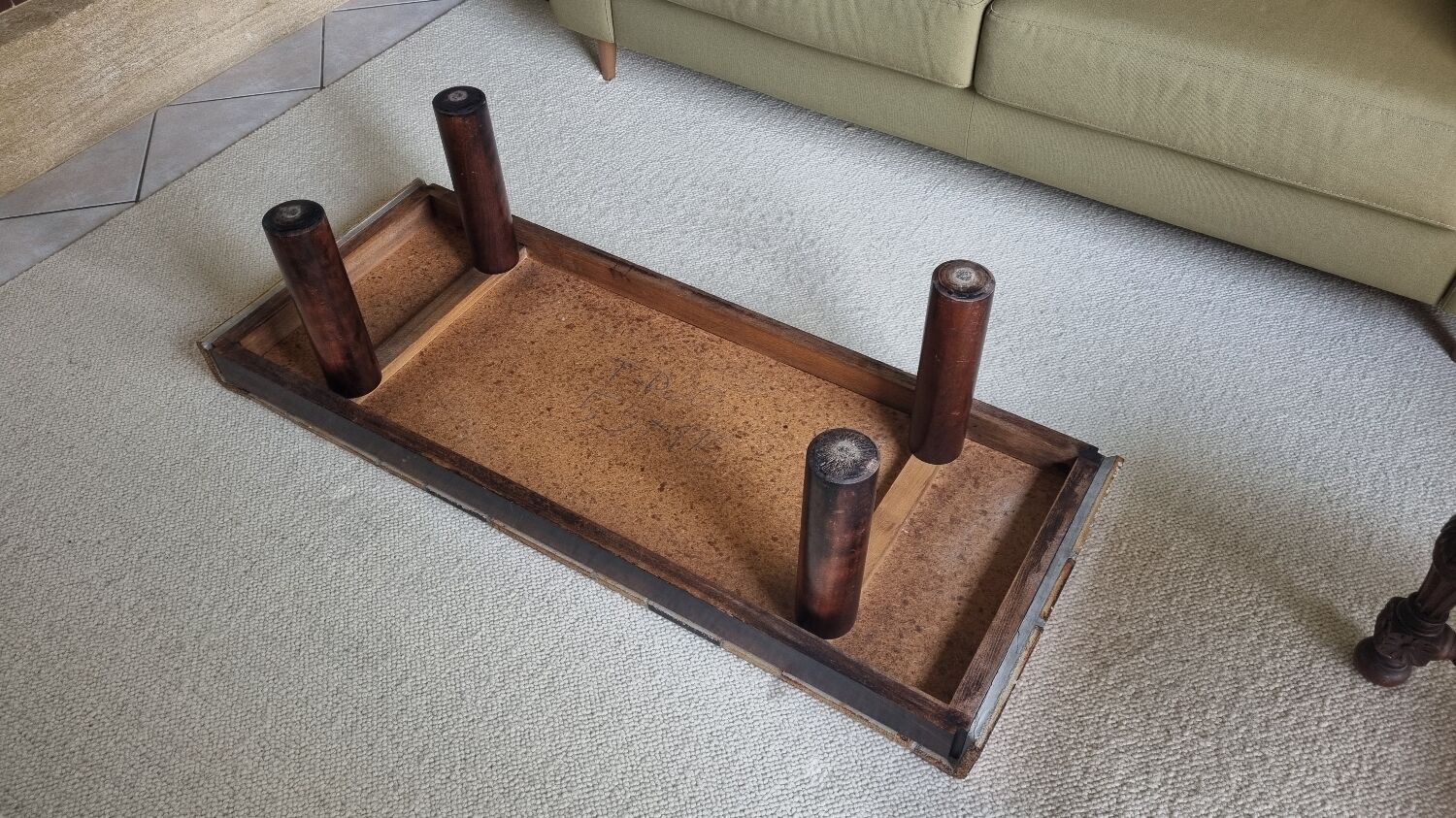 Table basse roger capron