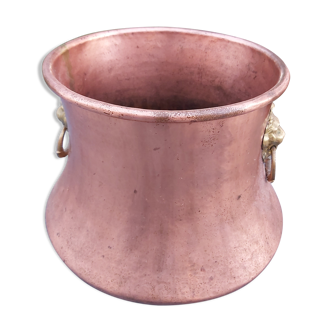 Cache pot cuivrerie Normande