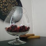 Vintage vase in the shape of a cognac glass