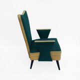 Custom Made Mid Century Italian Armchairs Vintage Retro