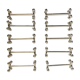 Silver knife holders