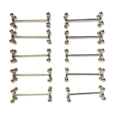 Silver knife holders