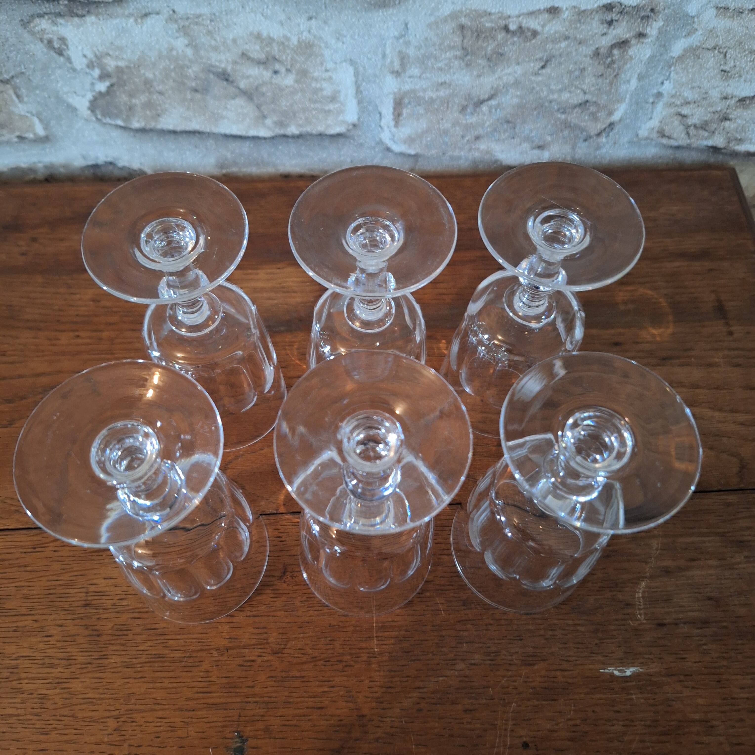 Crystal digestive glasses