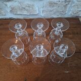 Crystal digestive glasses