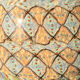 Small Vallauris vase in mosaic clay signed Gerbino