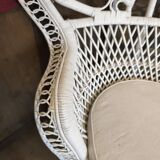 Emmanuelle armchair in rattan
