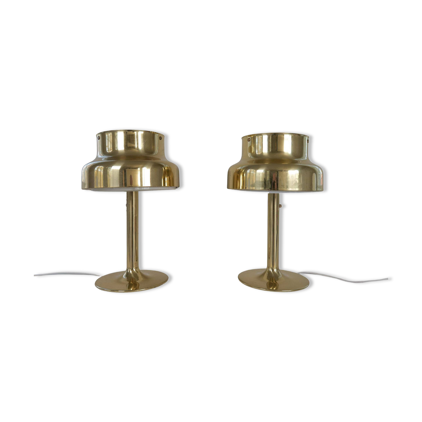 Pair of "Bumling" table lamps mid-century modern Ateljé Lyktan, 1960s