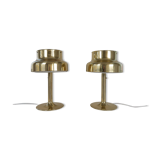 Pair of "Bumling" table lamps mid-century modern Ateljé Lyktan, 1960s