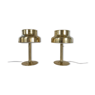 Pair of "Bumling" table lamps mid-century modern Ateljé Lyktan, 1960s
