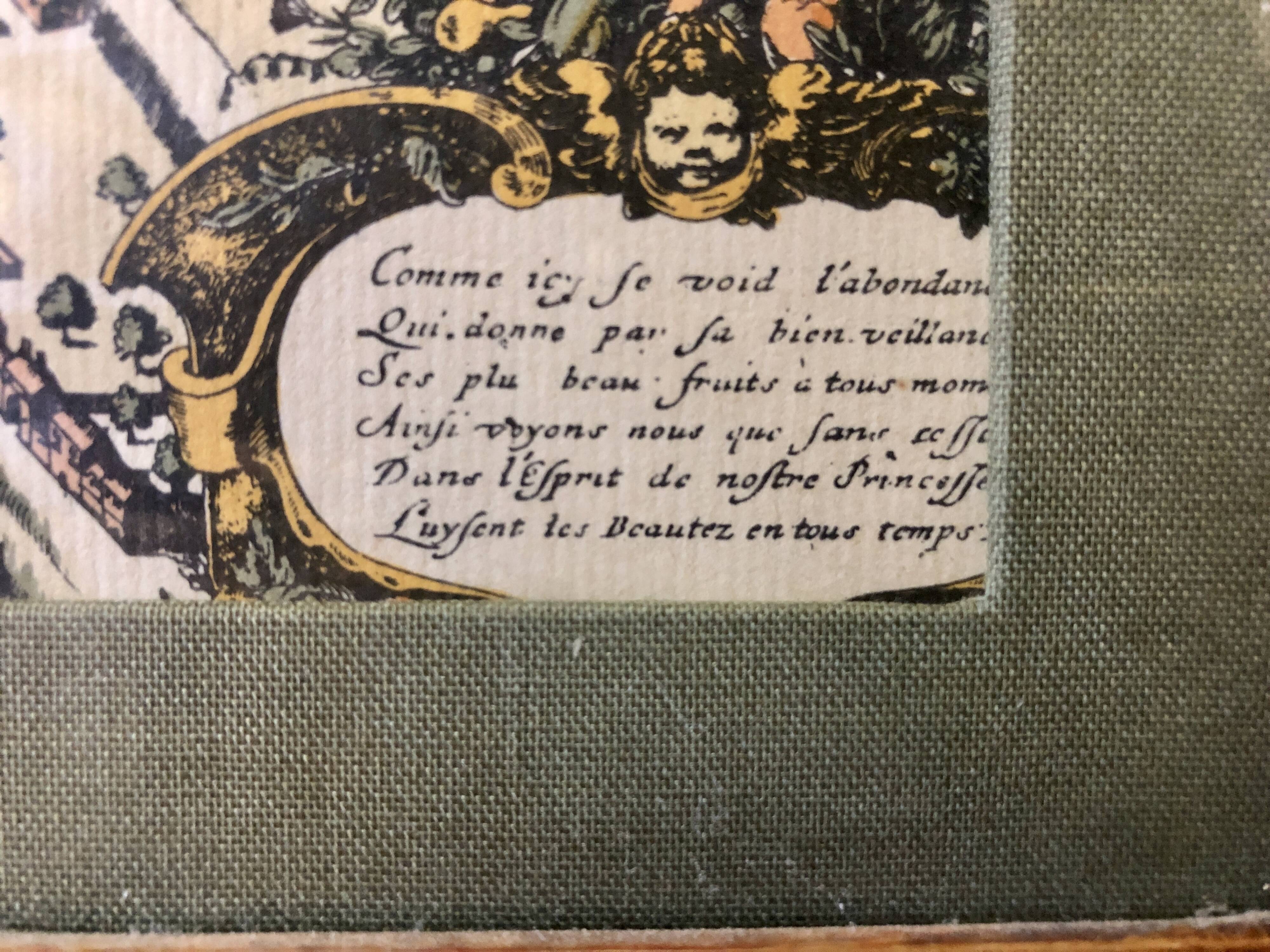 Map of Paris under Louis XIII - 1630