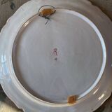 Large ceramic dish with Alfons Mucha decor