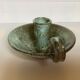 Cellar rat candle holder ceramic van gompel