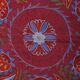 Vintage hand-embroidered tablecloth 94x189 cm