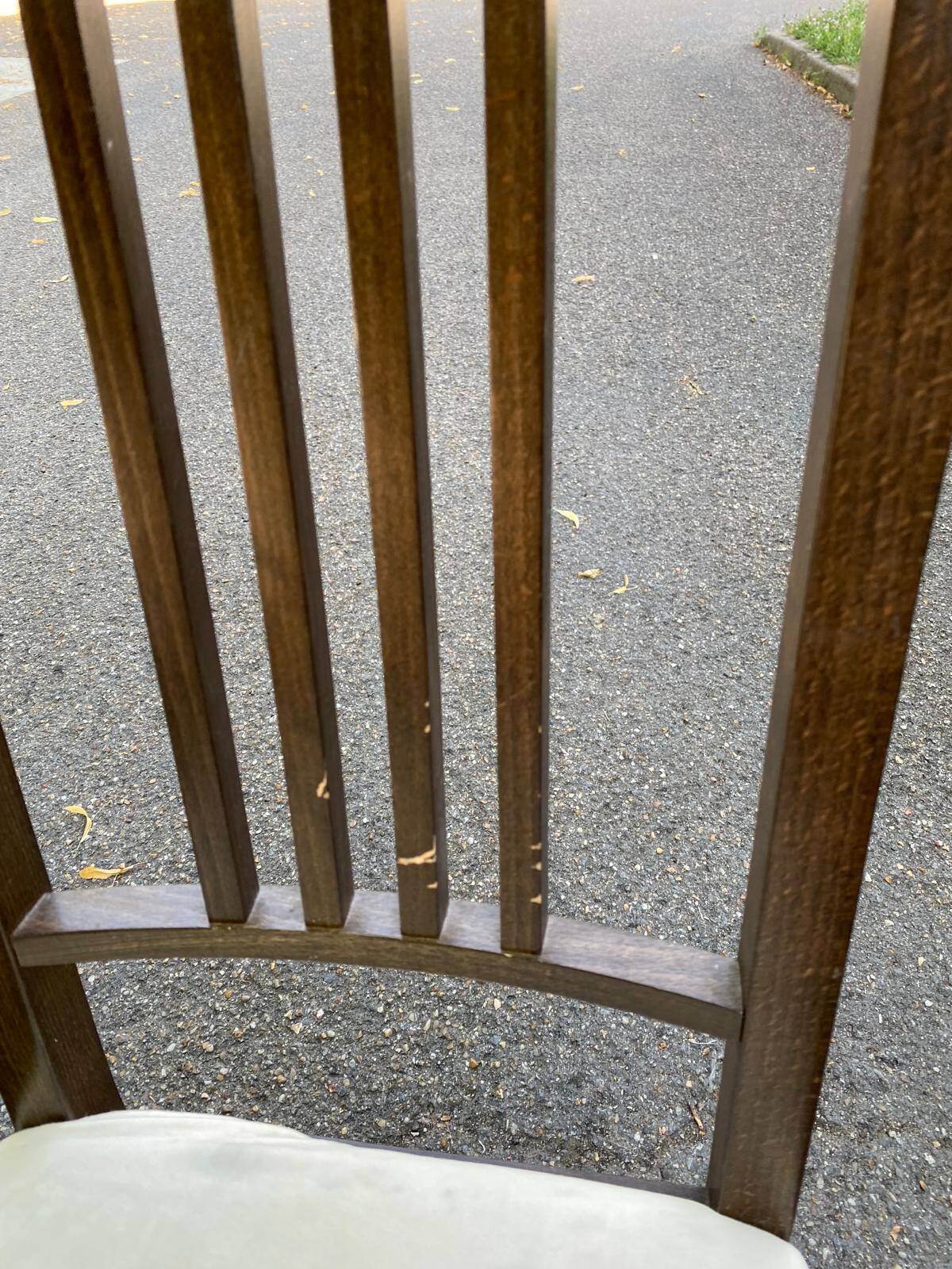 4 Scandinavian dining chairs brown brown green ikea borje