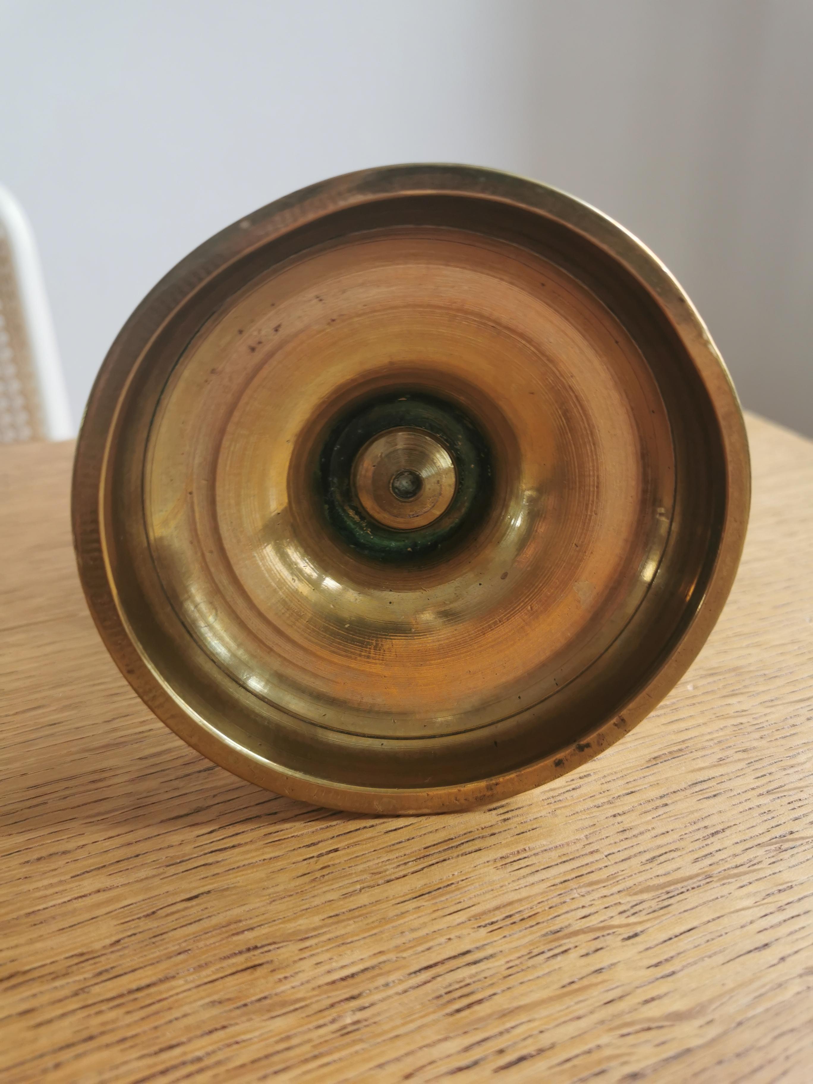 Brass candlestick