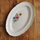 Plat ovale vintage L'Amandinoise Printemps